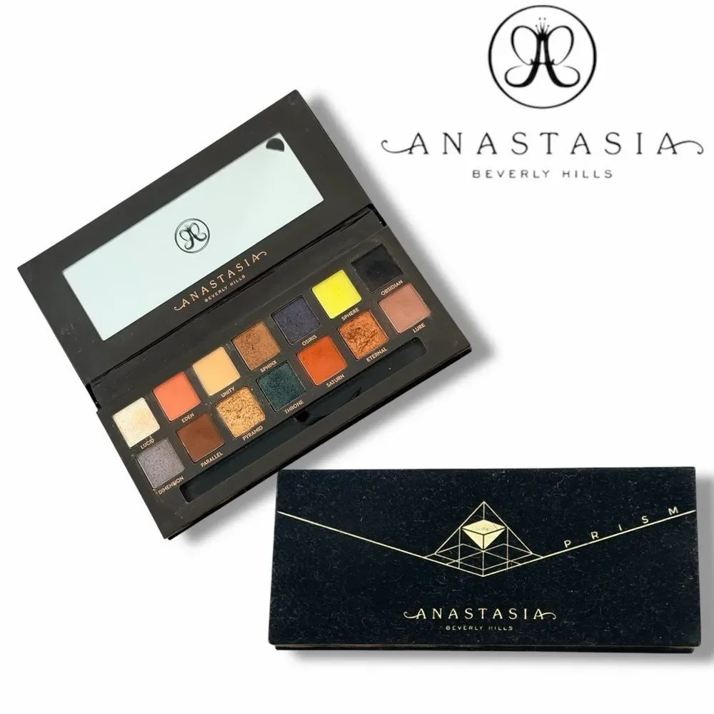 Anastasia Beverly Hills Three Eyeshadow Pallets - Riviera, Prism & Carli Bybel